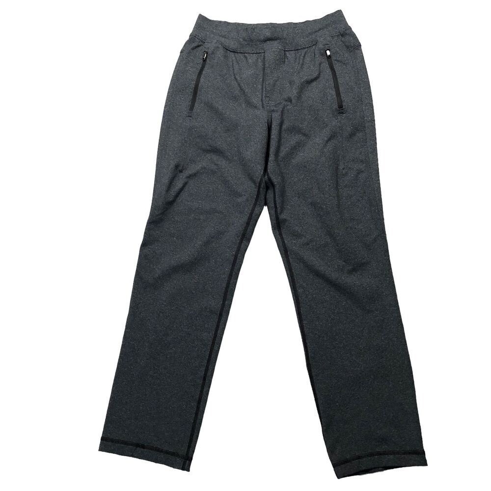 Lululemon Discipline Pants Mens Small Stretch Drawcord Zip Pockets 29" Gym Train